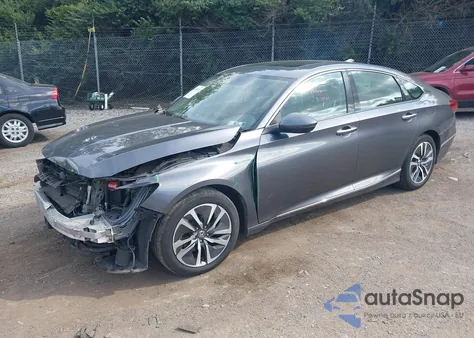 2020 Honda Accord Hybrid Touring из США, поврежденный, VIN 1HGCV3F95LA000596